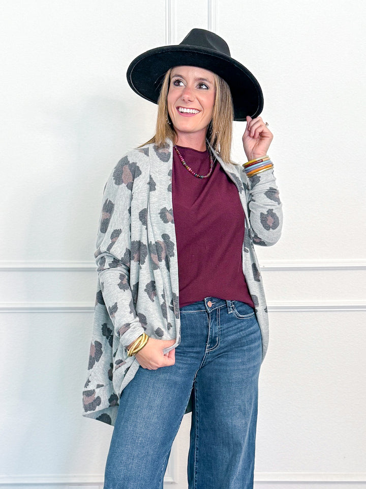Lounging Leopard Cardigan