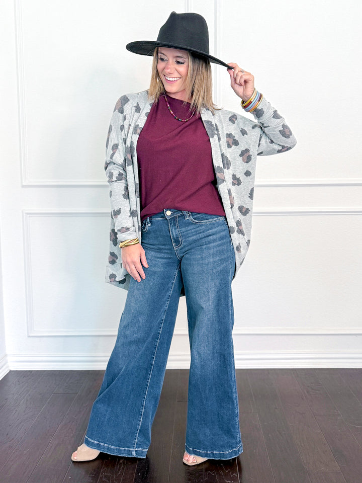 Lounging Leopard Cardigan