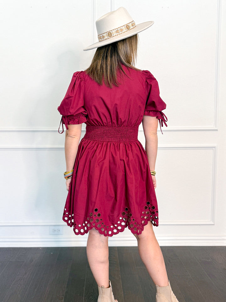 Rustic Charm Zip Front Dress