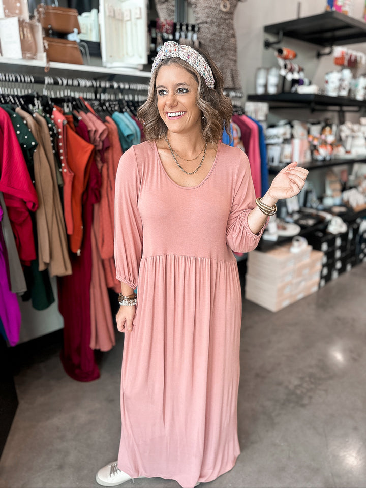 Covered in Comfort Maxi Dress