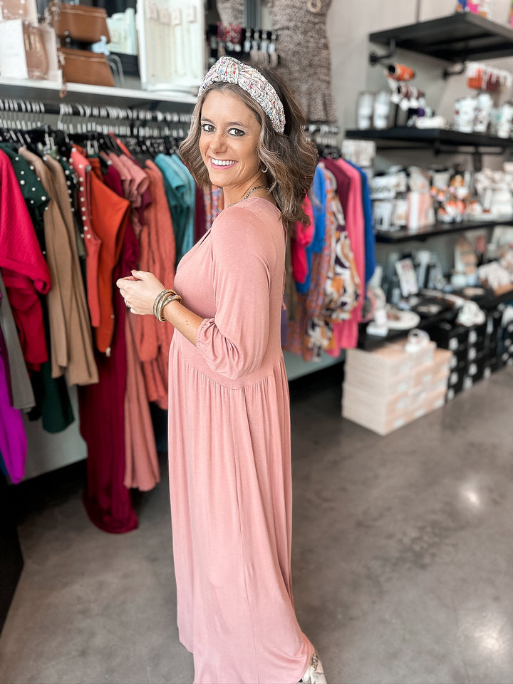 Covered in Comfort Maxi Dress