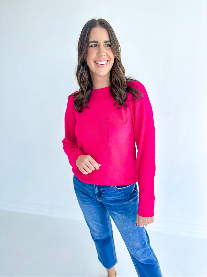 Ruby Ribbed Sweater
