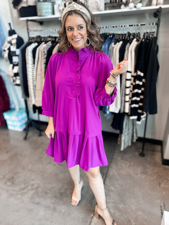 Ruffle Elegance Dress