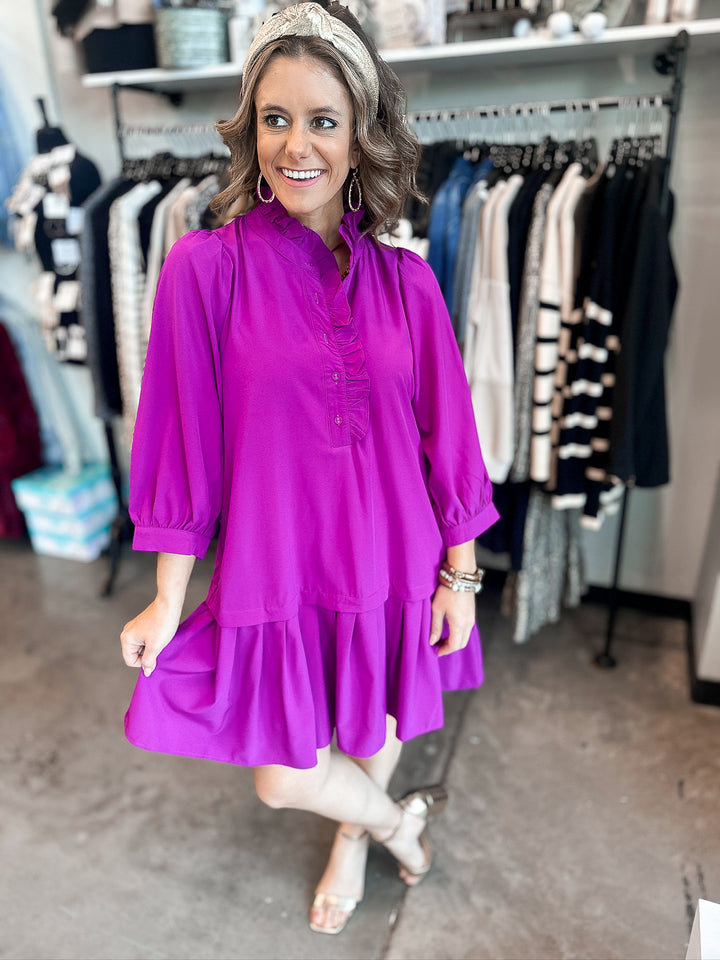 Ruffle Elegance Dress