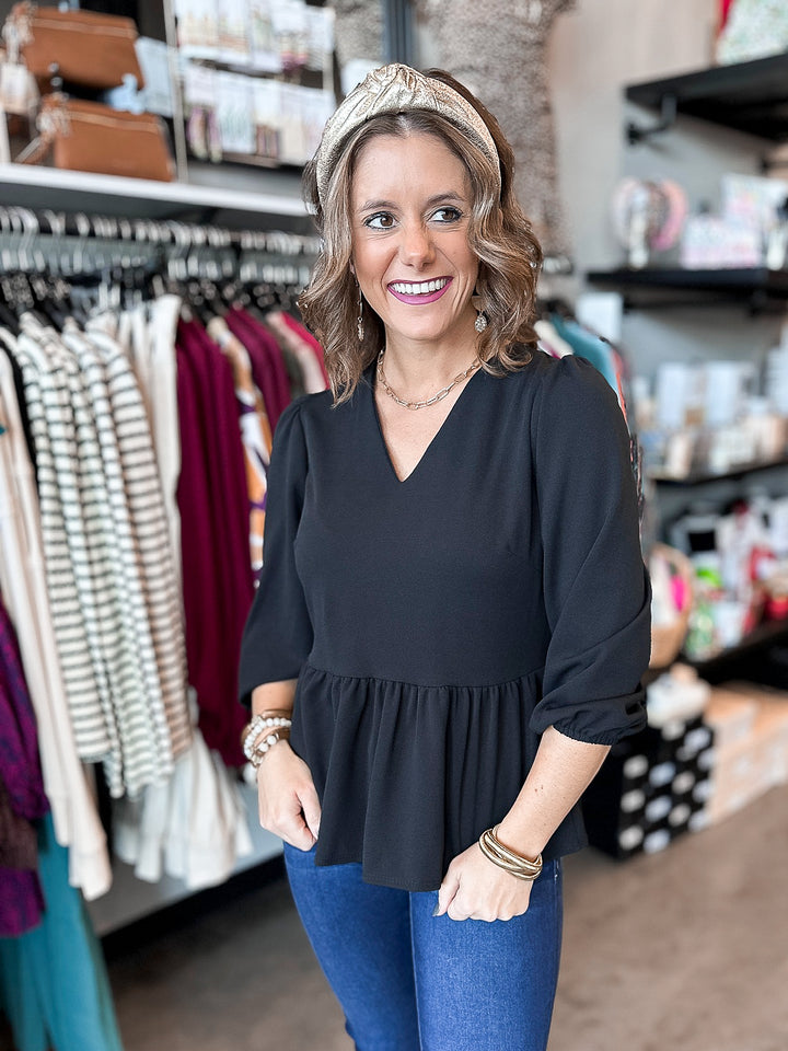 Samara Staple Babydoll Blouse