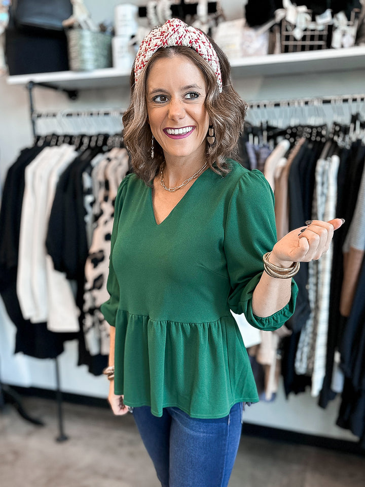 Samara Staple Babydoll Blouse