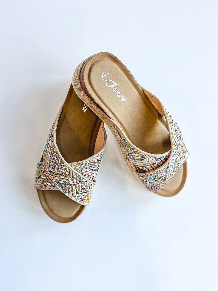 Shimmer Stride Trend Slide