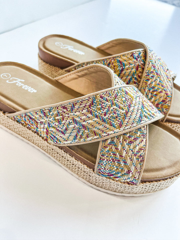 Shimmer Stride Trend Slide