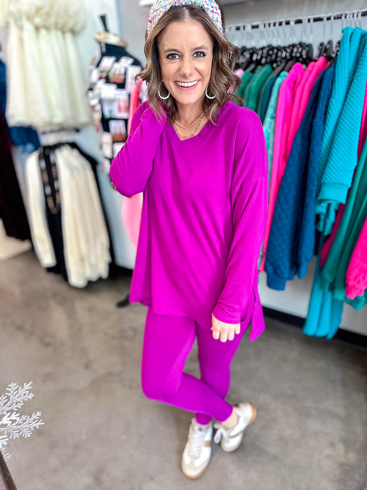 FINAL SALE - Let's Just Stay Lounge Set