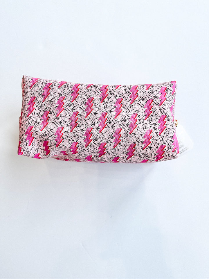 Zip Print Cosmetic Pouch