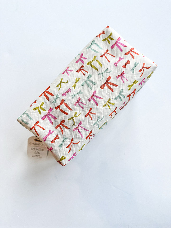 Zip Print Cosmetic Pouch