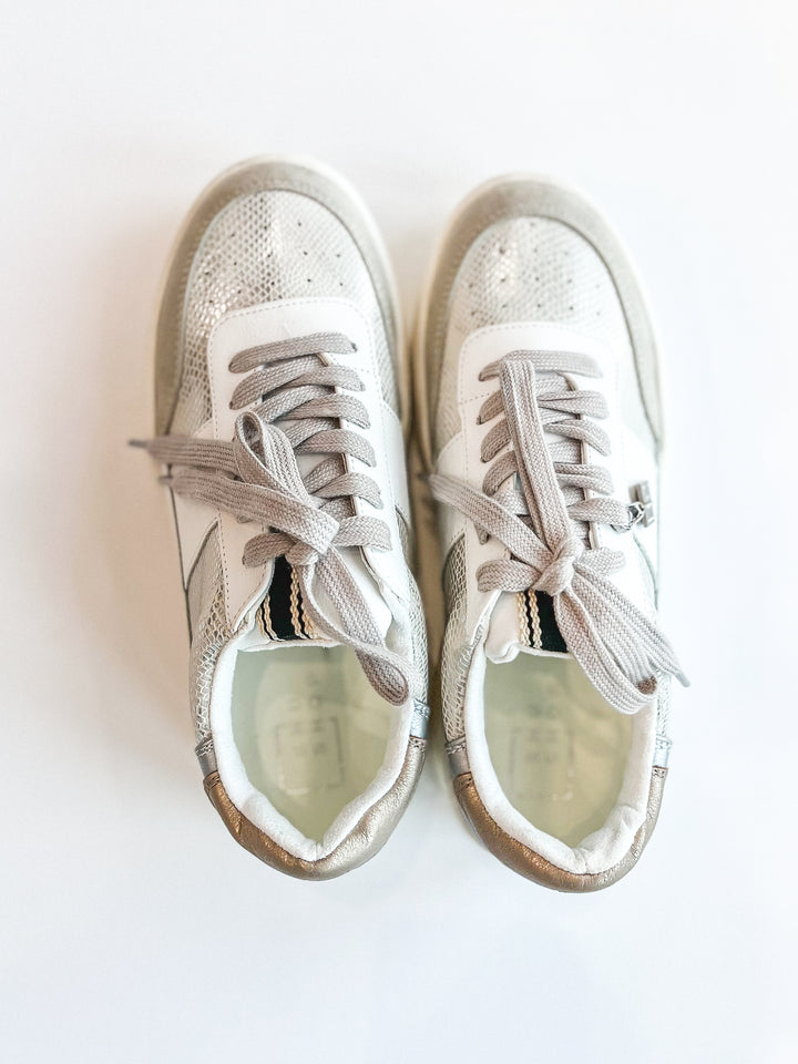 Shushop Oriana Silver Sneakers