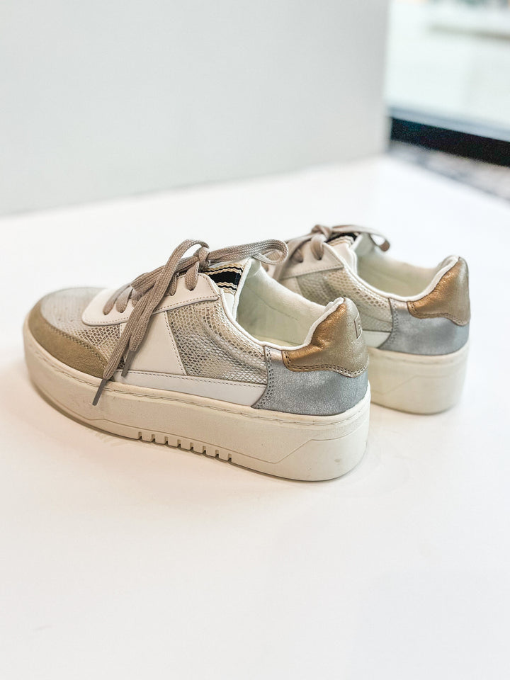 Shushop Oriana Silver Sneakers