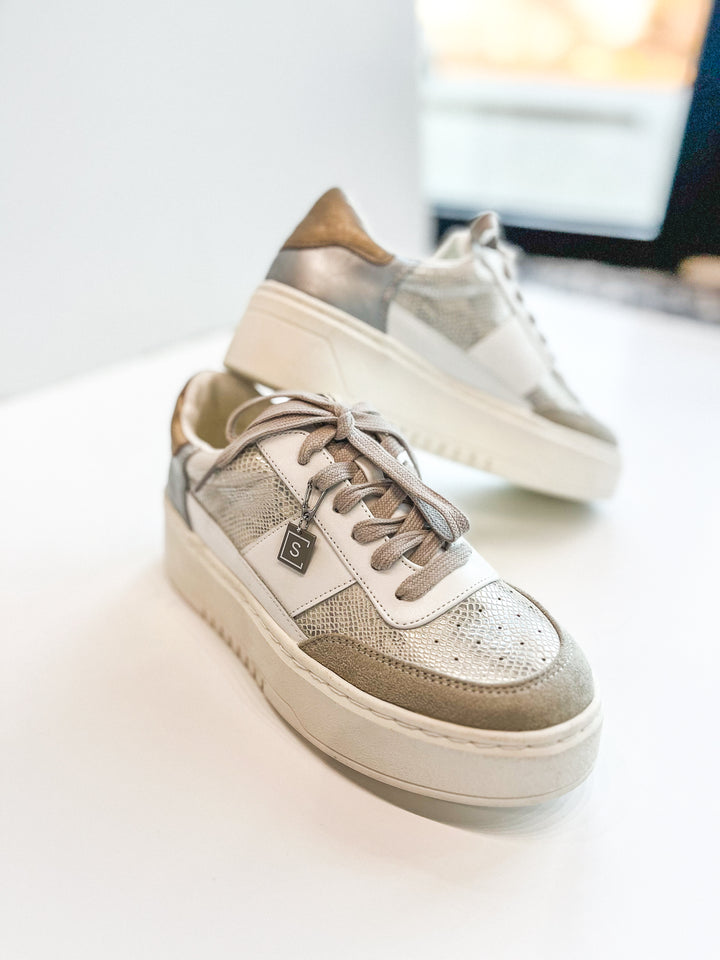 Shushop Oriana Silver Sneakers