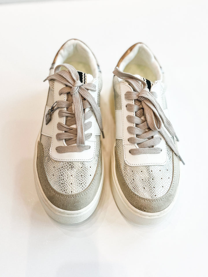 Shushop Oriana Silver Sneakers