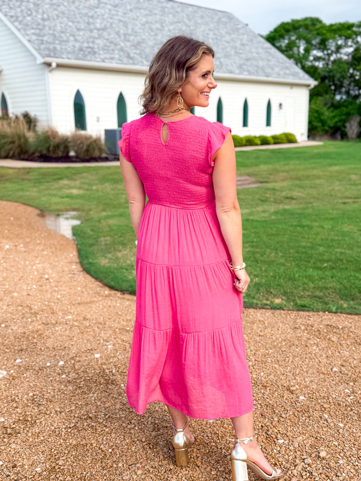 Scarlett Smocked Tiered Dress