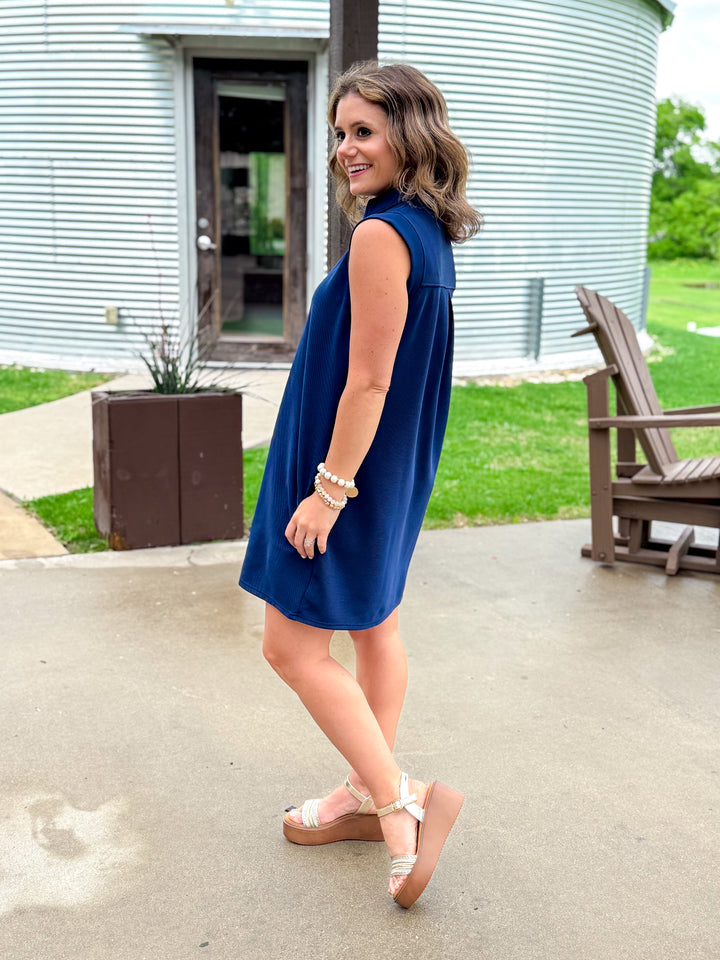 Got to Go Collared Dress