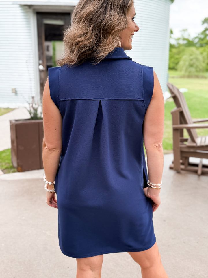 Got to Go Collared Dress