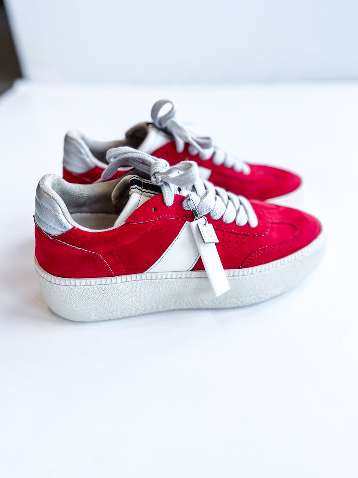 Shushop Stacey Red Suede