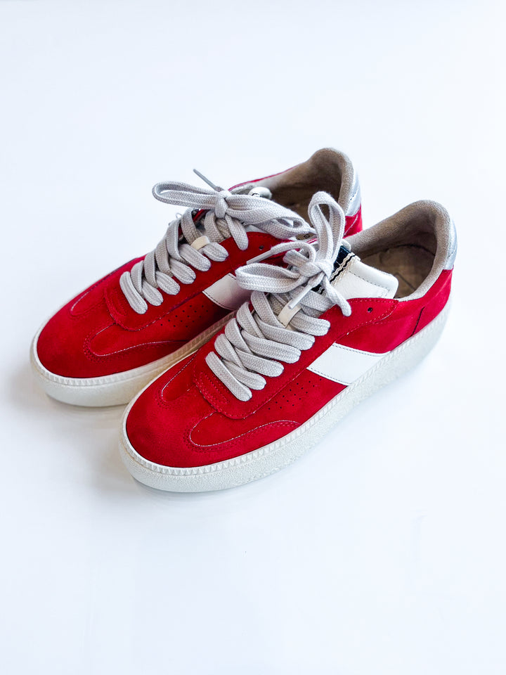 Shushop Stacey Red Suede