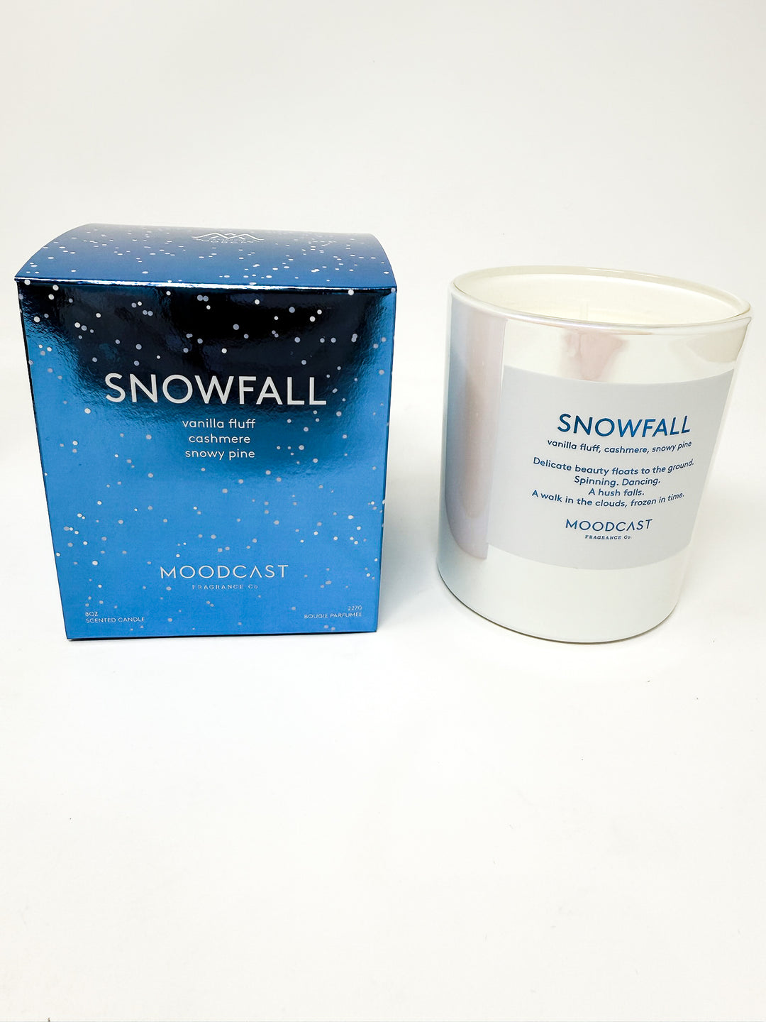 Moodcast Snowfall 8oz Candle
