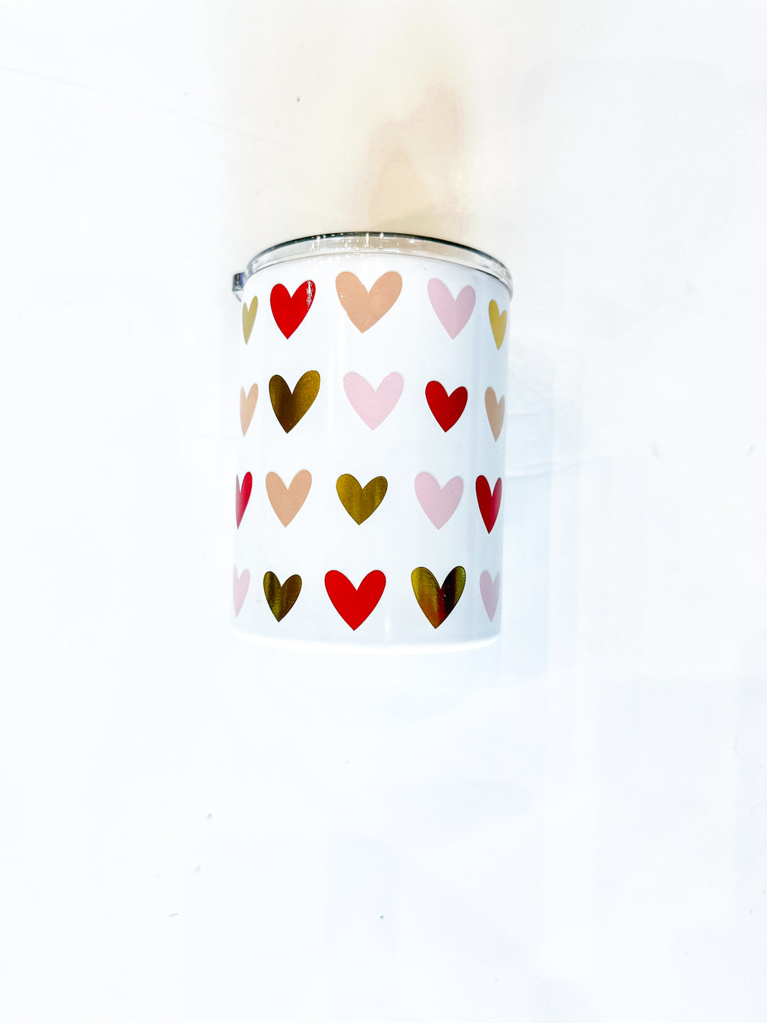 12 oz Hearts Tumbler