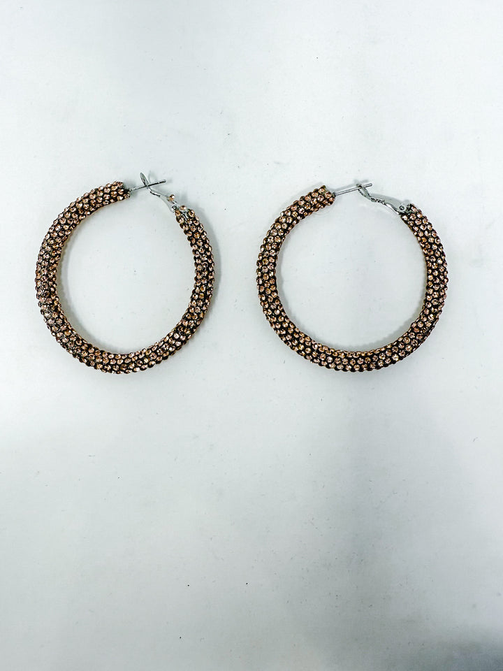 Oversized Glitter Hoops
