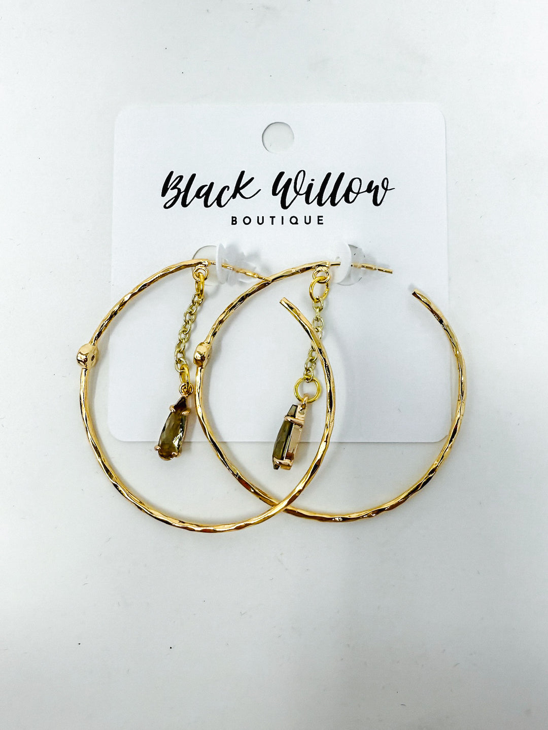 Scottie's Geo Hoop with Rhinestone