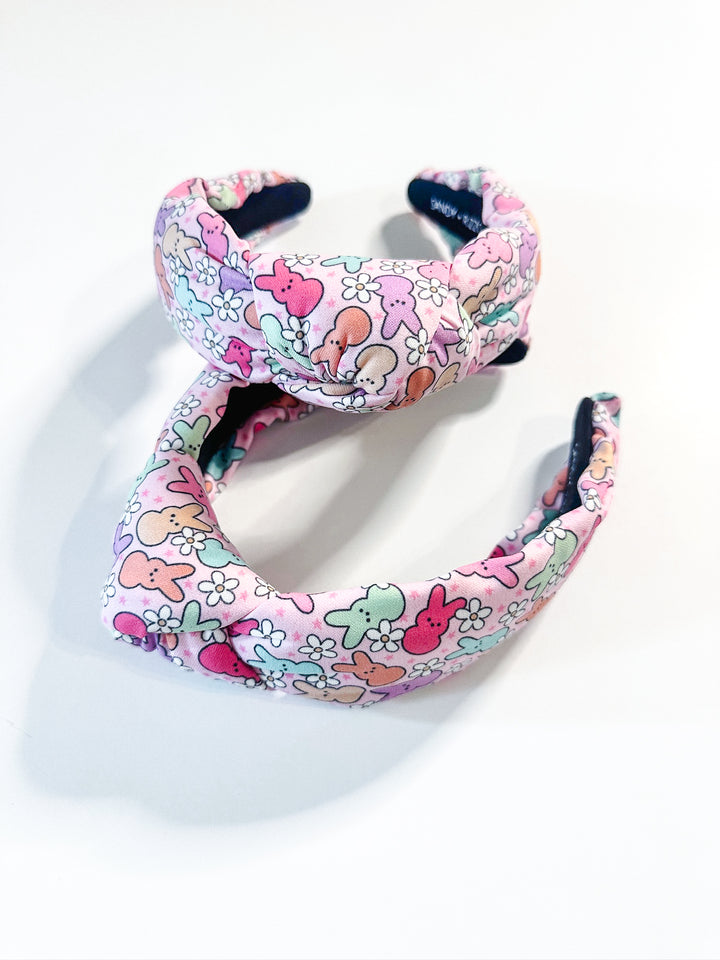 Hop Into Spring Knotted Peep Headband