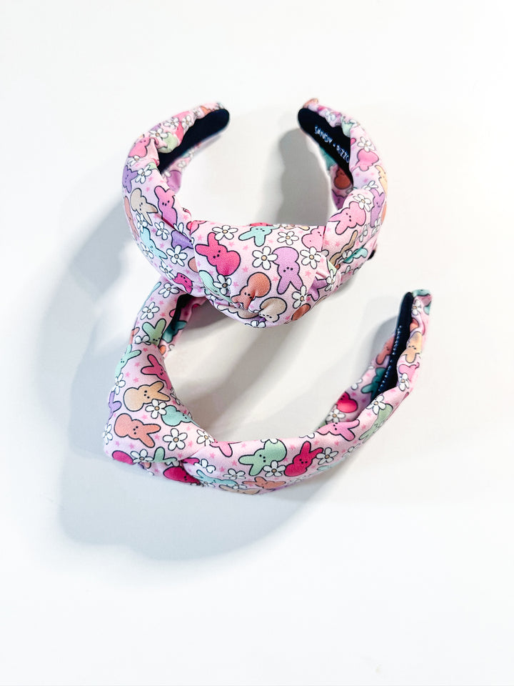 Hop Into Spring Knotted Peep Headband
