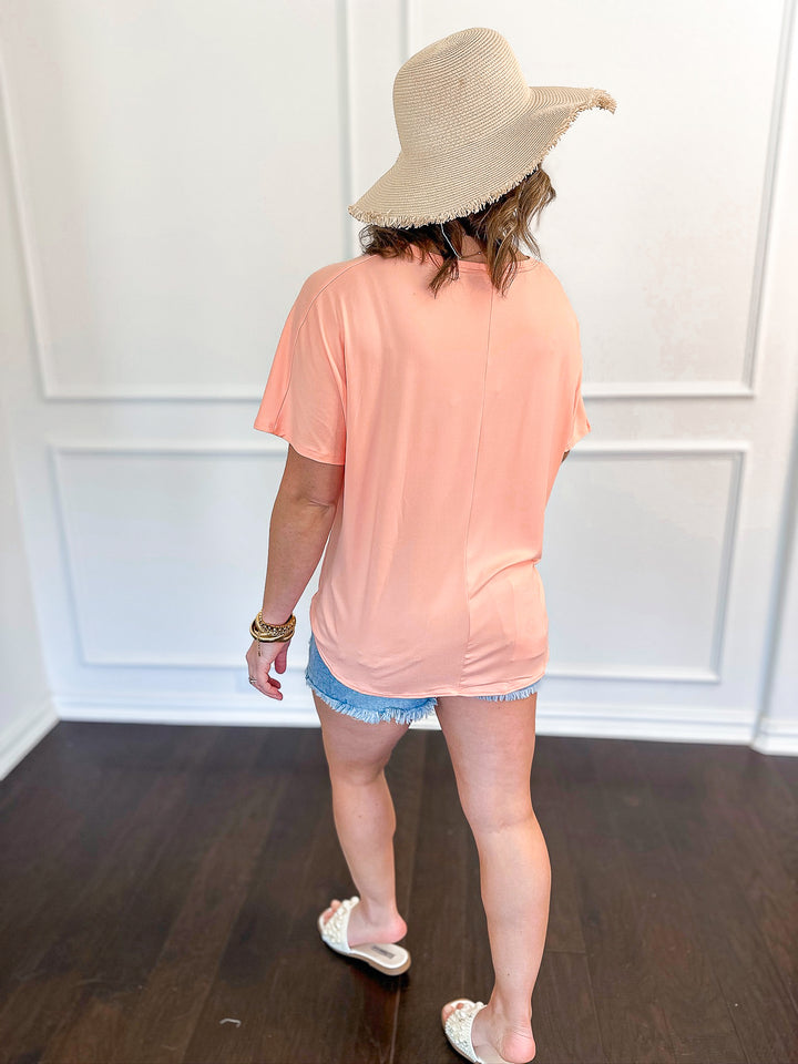 Tied to Basics Front Tie Top