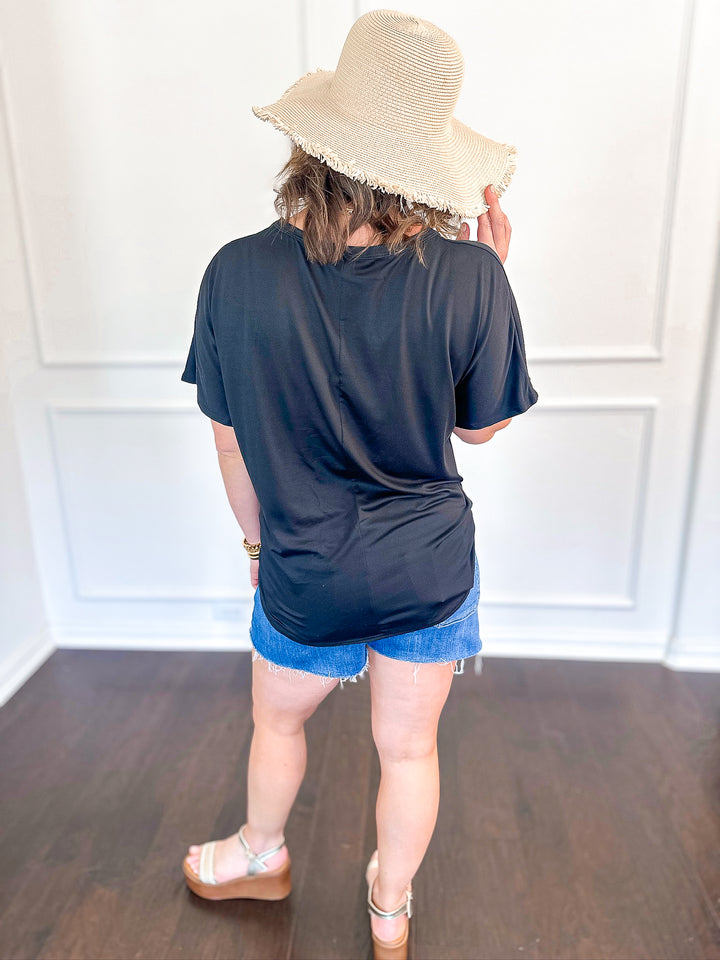 Tied to Basics Front Tie Top