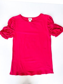 Elastic & Fantastic Bubble Sleeve Top
