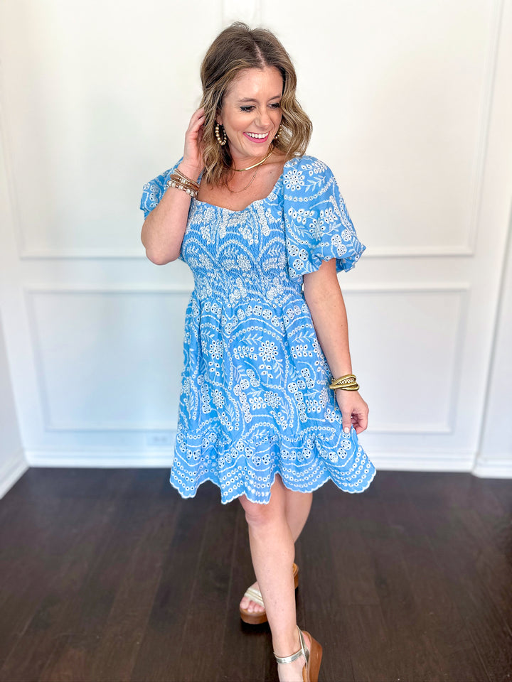 Simply Must Have Spring Smocked Dress