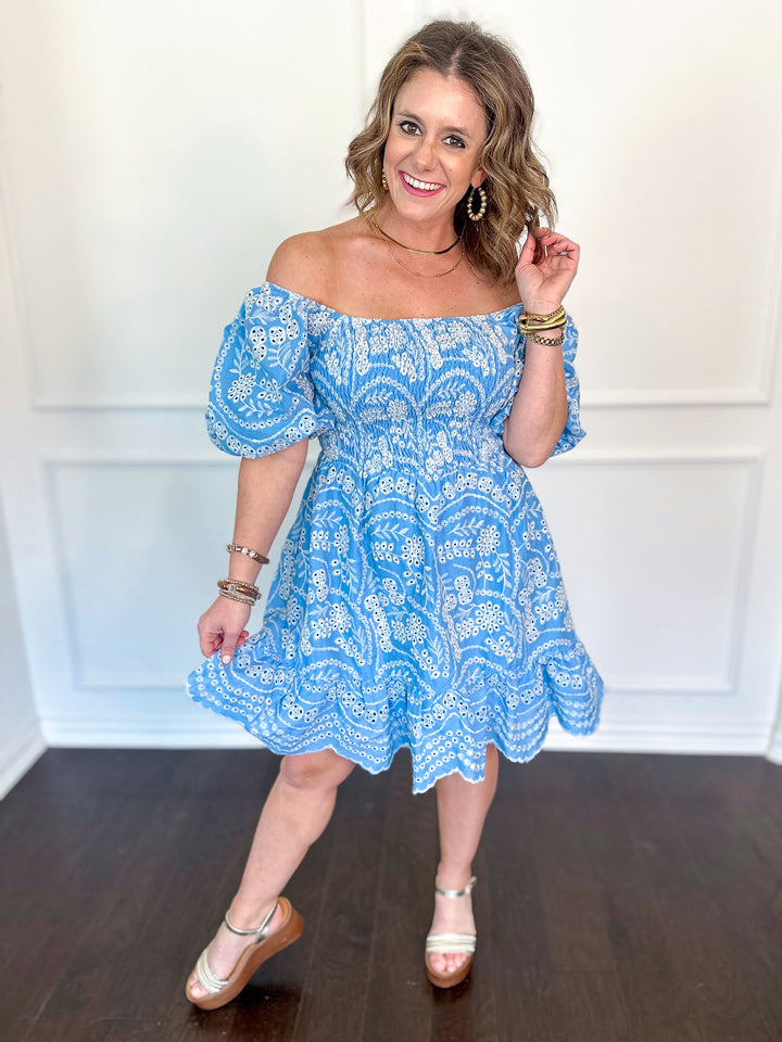 Simply Must Have Spring Smocked Dress