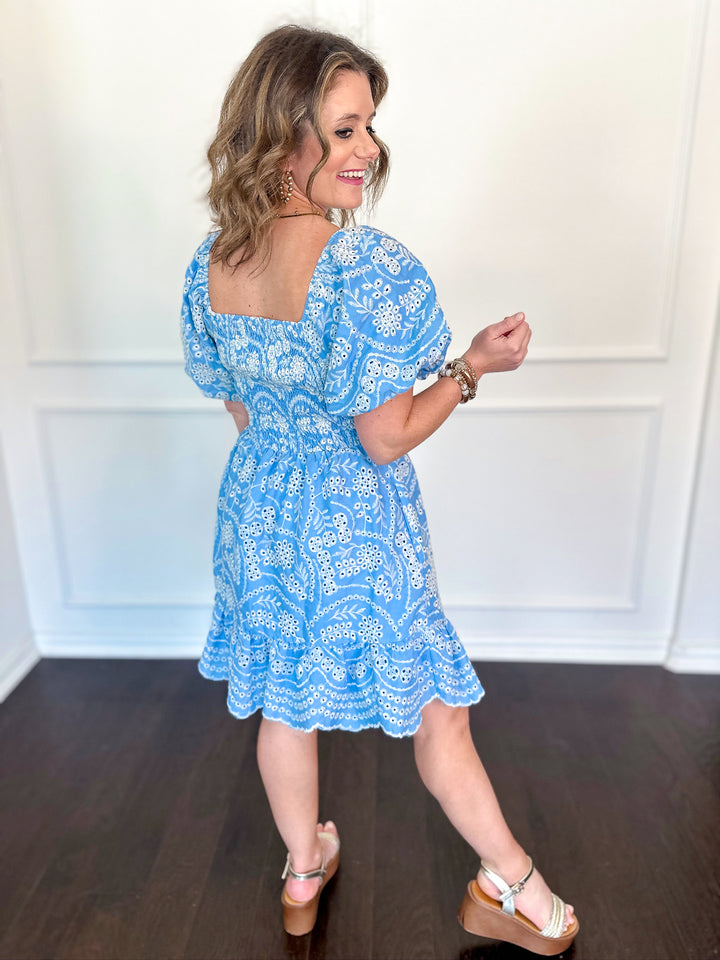 Simply Must Have Spring Smocked Dress