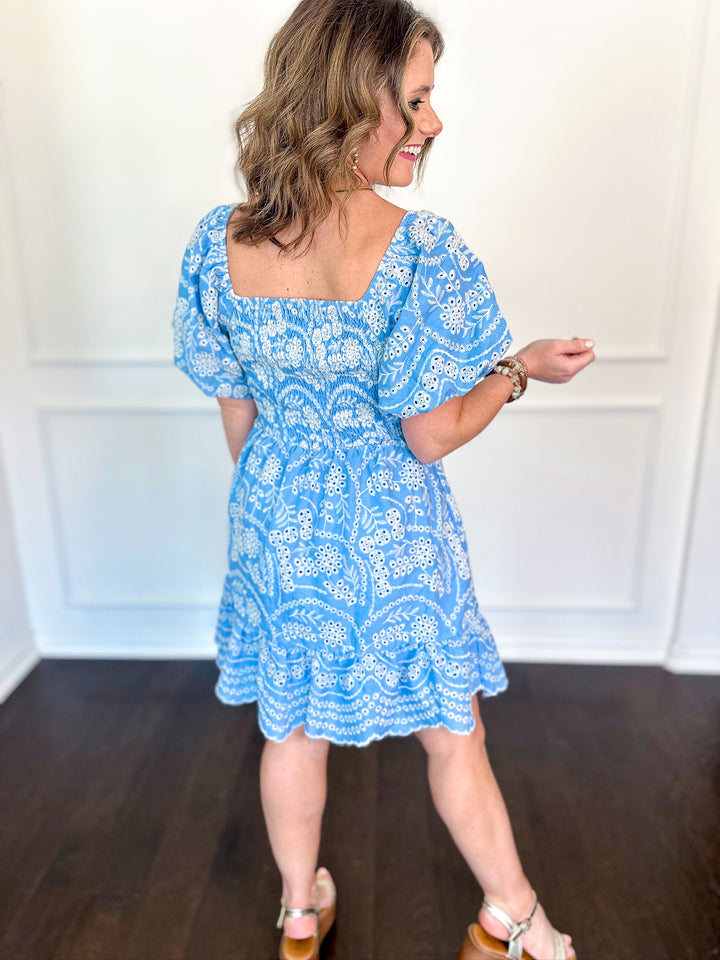 Simply Must Have Spring Smocked Dress