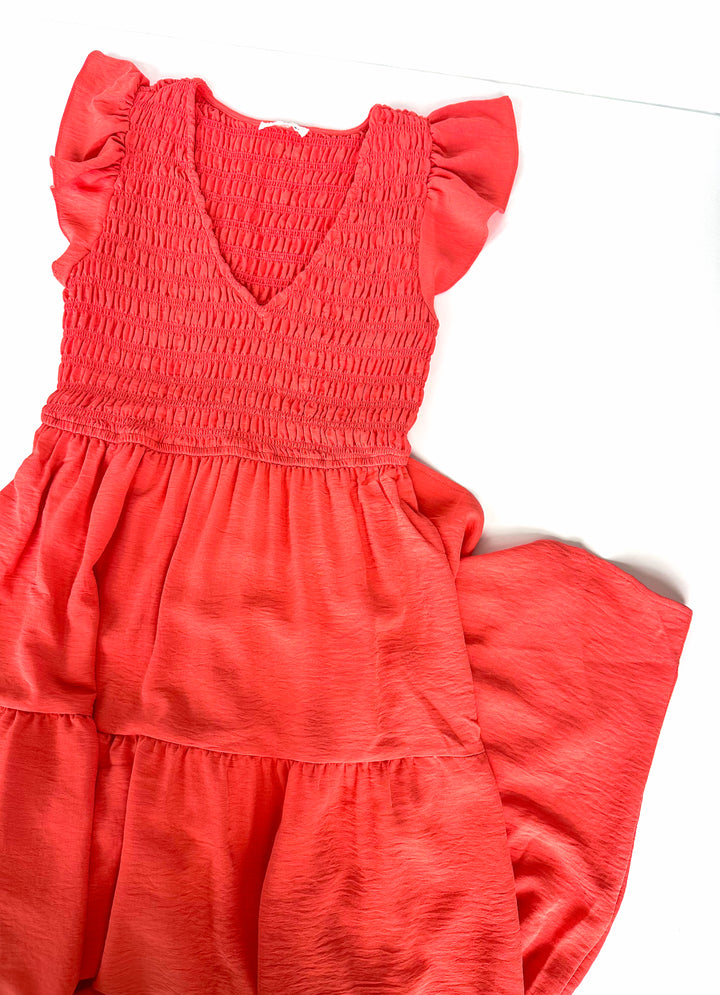 Felicity Flutter Crinkle Dress