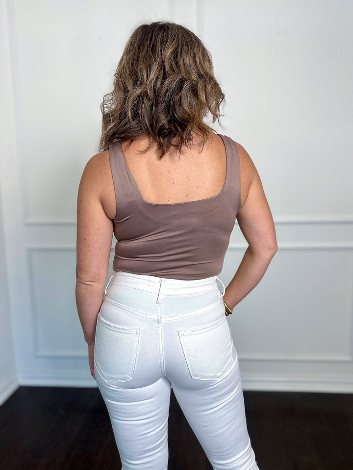 Need It Reversible Square Neck Bodysuit