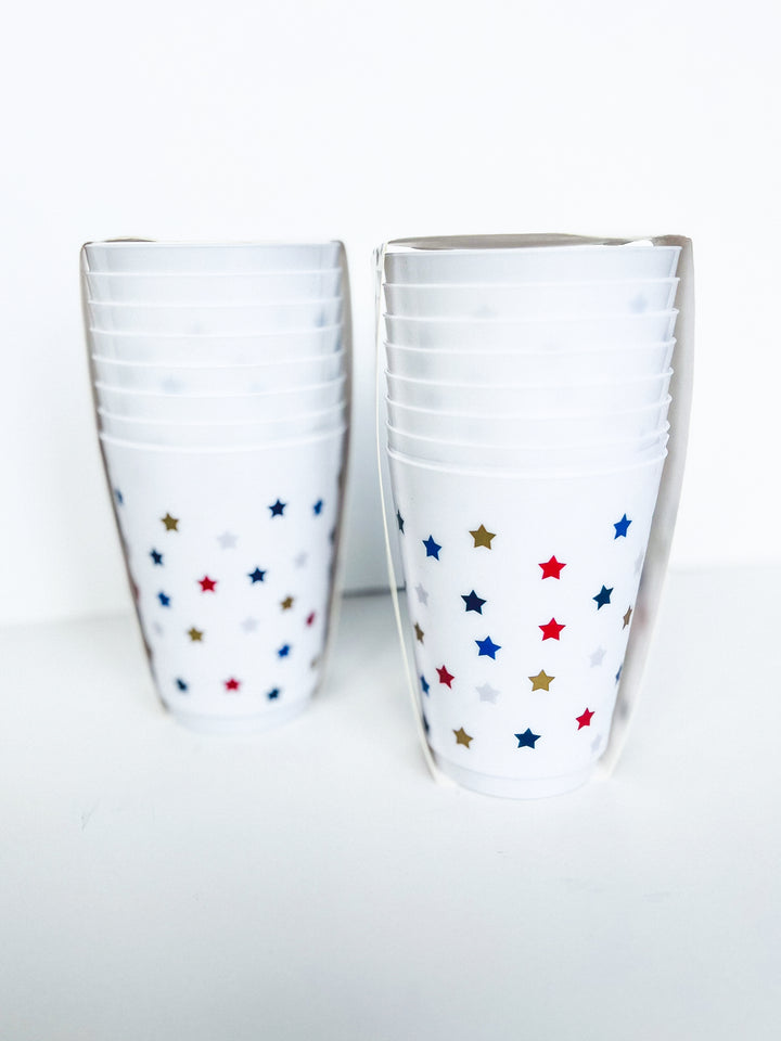 Stars Celebration Colored Cups
