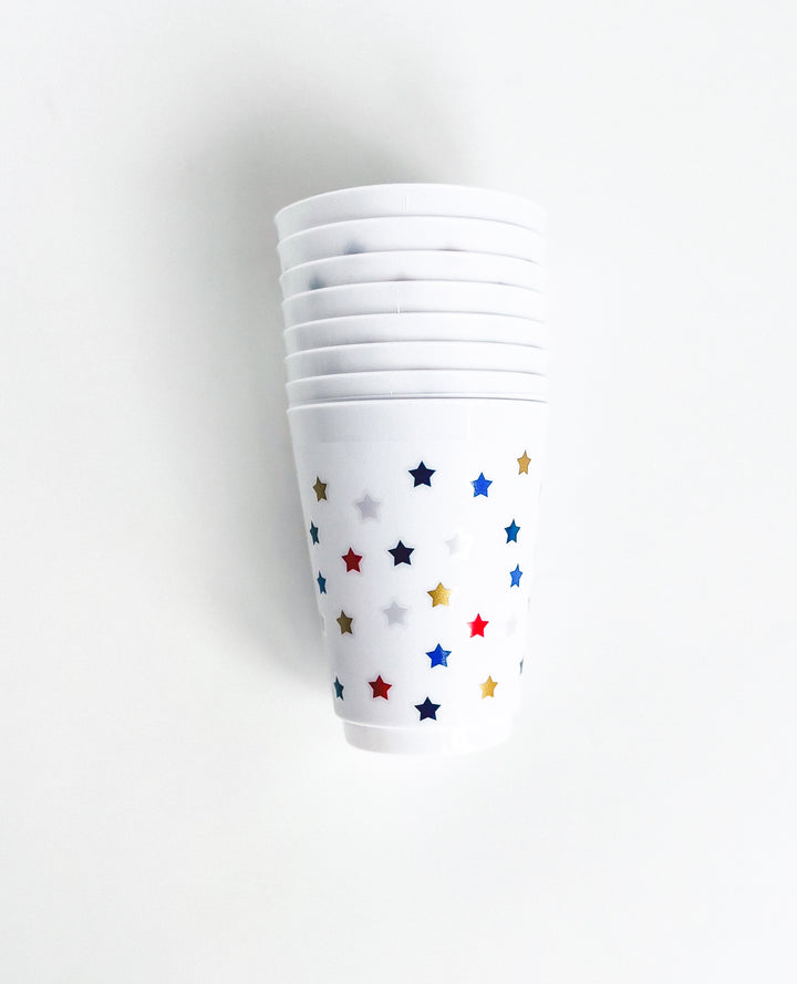 Stars Celebration Colored Cups