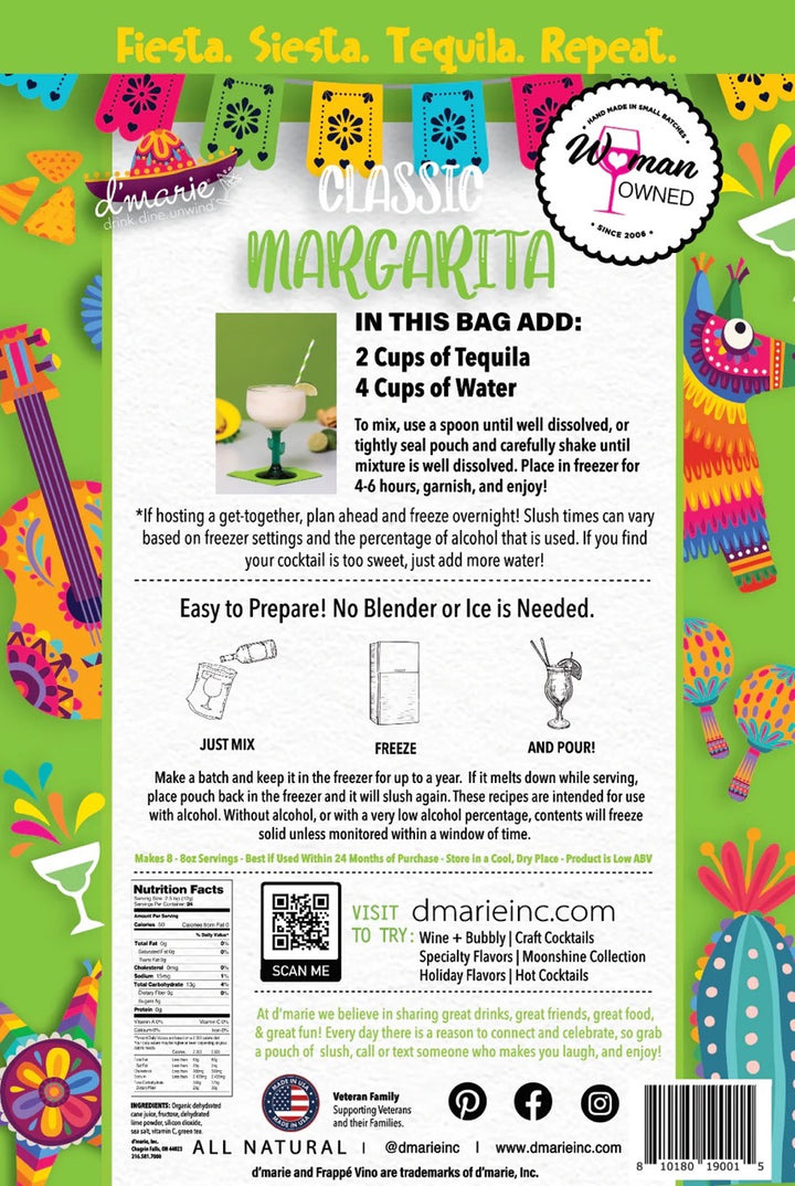 Classic Margarita Slush Pouch
