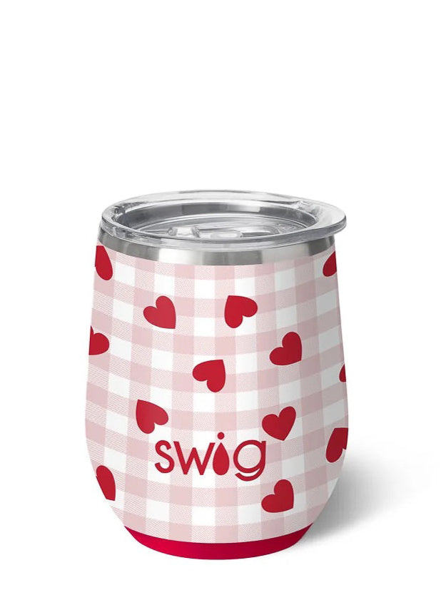 Swig Red Hots Stemless Wine Glass