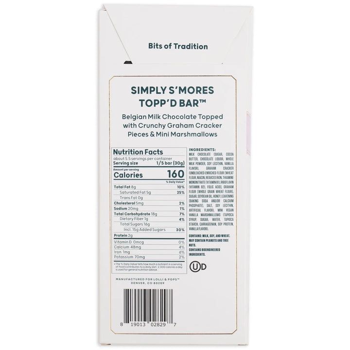 Chocolate Topped Bar