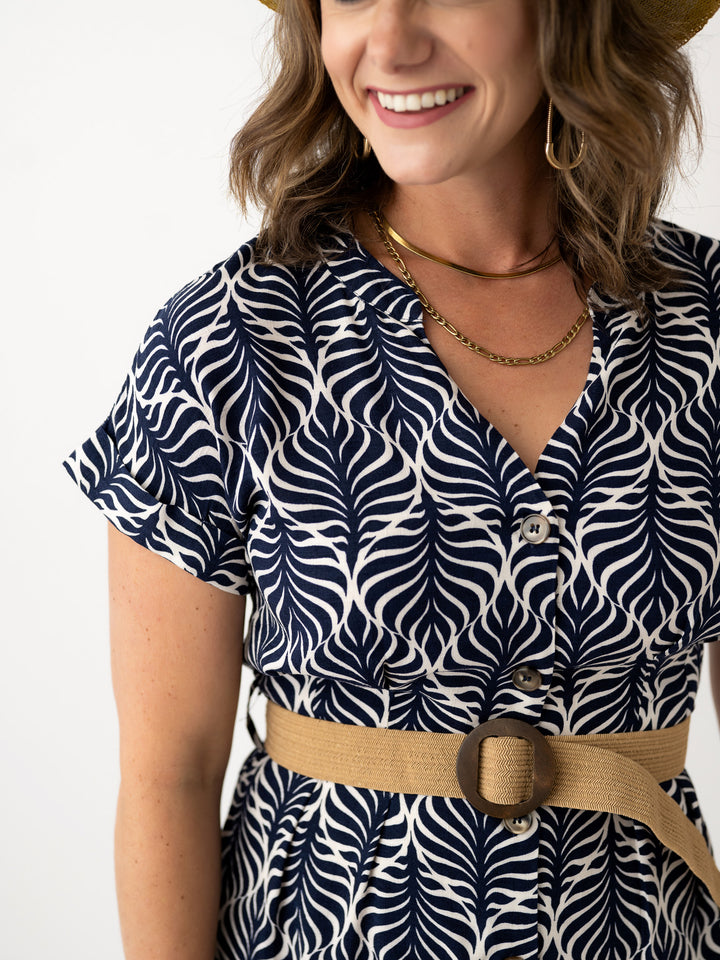 Sway Belted Dress