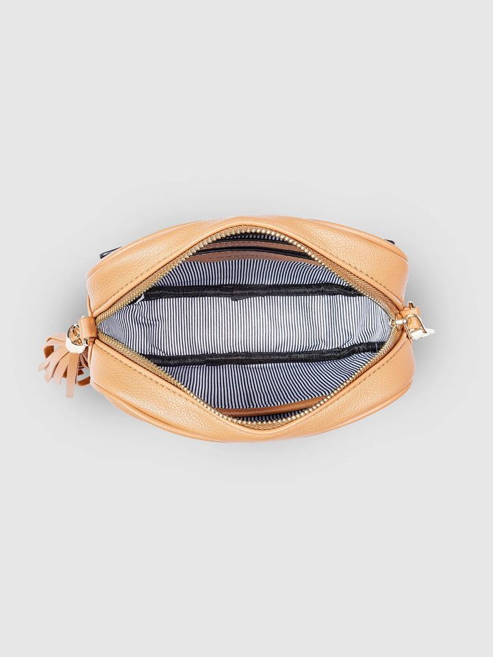 Jacinta Metallic Crossbody Bag