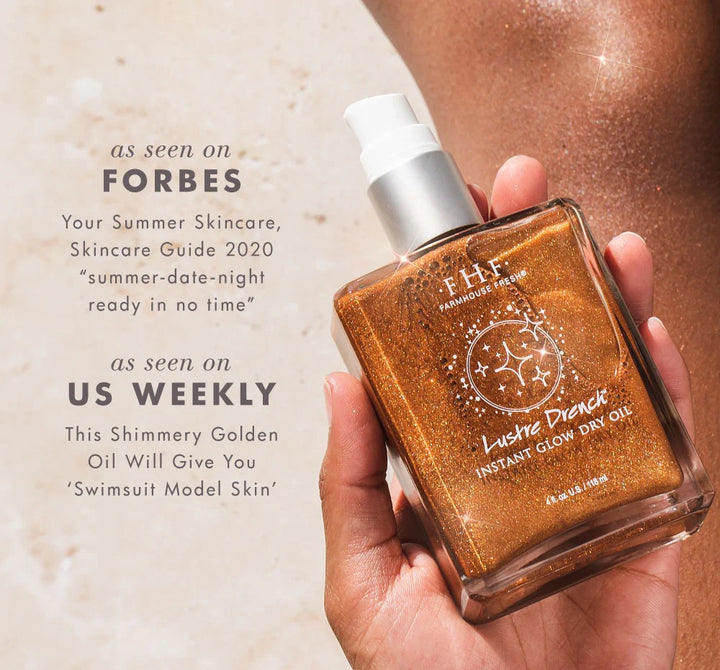 Farmhouse Fresh Lustre Drench Instant Glow Dry Oil