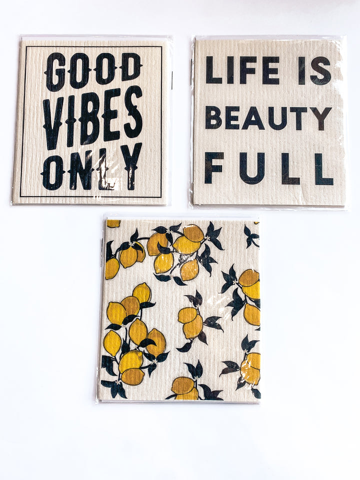 Reusable Organic Dish Cloth