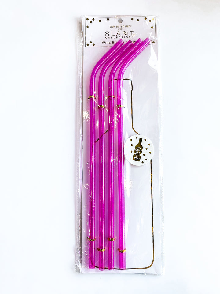 Wine Bottle Straws
