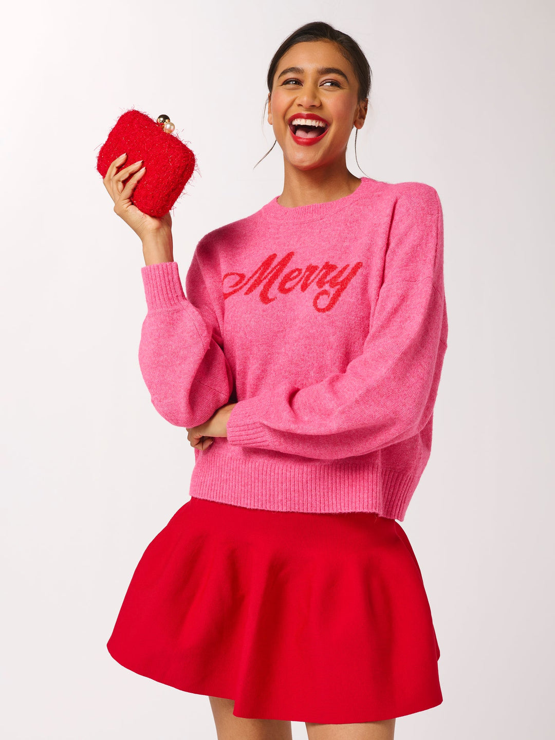 Red Mabel Minaudiere